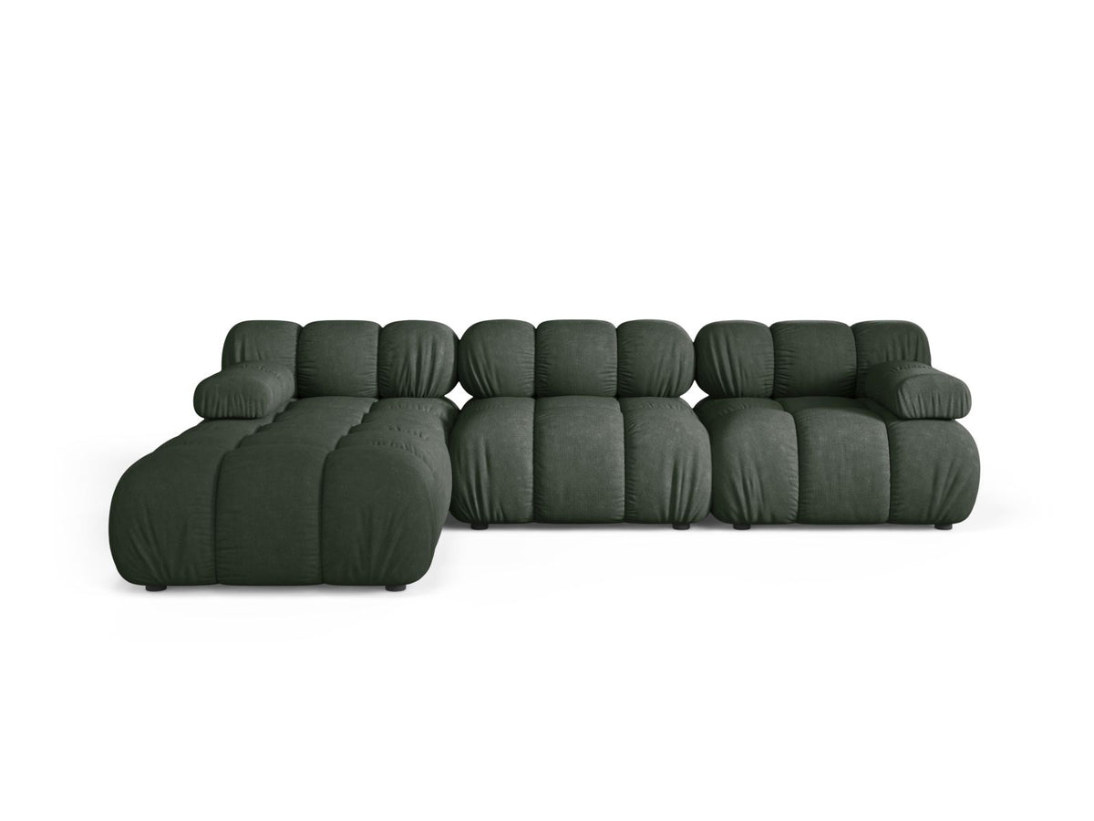 Divano Modulare, "Bellis", 4 Posti, 282x188x70 - Verde Muschio