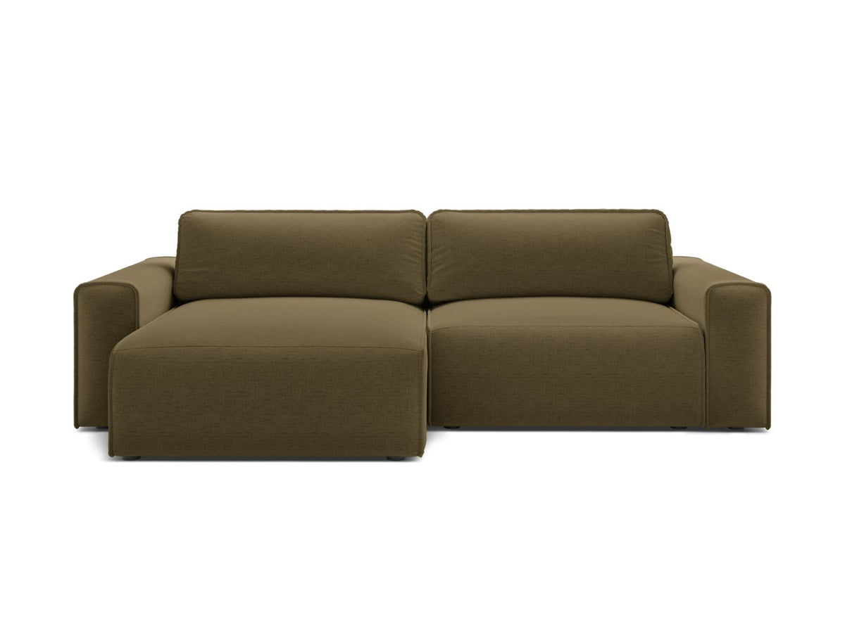 Divano Letto Angolare con Contenitore Victor, 3 Posti, 148x246x83