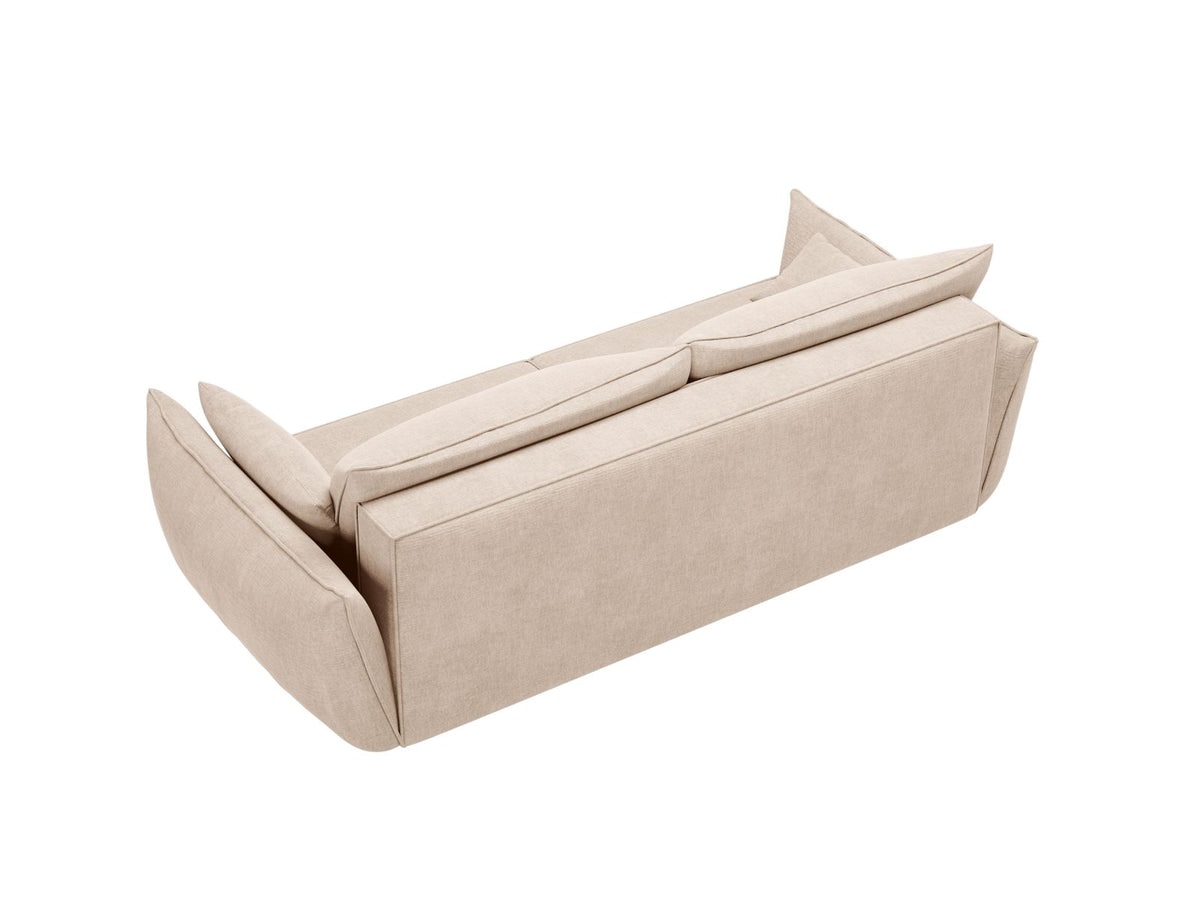 Divano Letto con Contenitore Kaelle, 3 Posti, 103x244x91