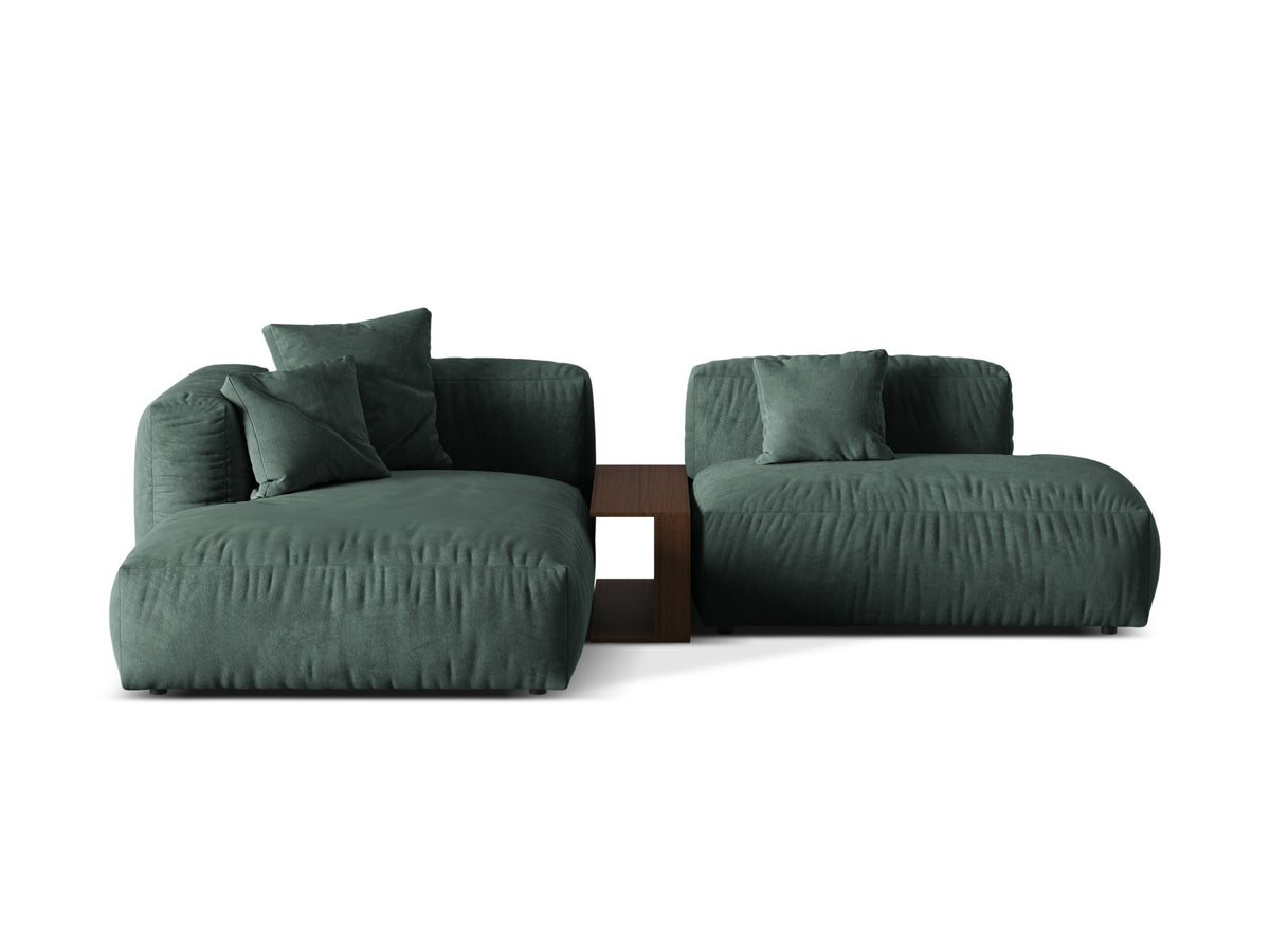 Divano Angolare Componibile Martina, 2 Posti, 176x285x75