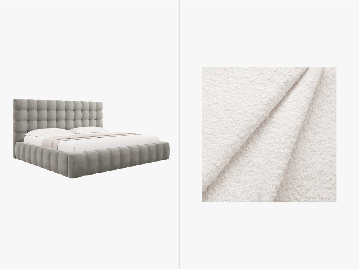 Letto Contenitore con Testata Mamaia - Bianco 200x200