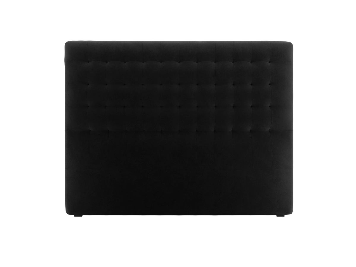 Testiera Nova Alta 120 cm - Nero 160x200