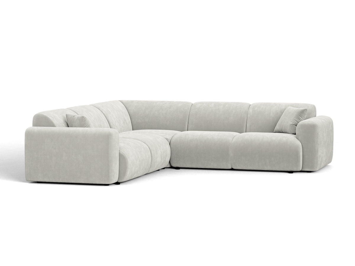 Divano Angolare Simmetrico Molino, 5 Posti, 252x252x72
