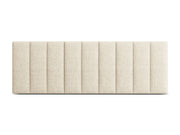 Testata Pensile, "Zoe", 180x10x60 - Beige Chiaro