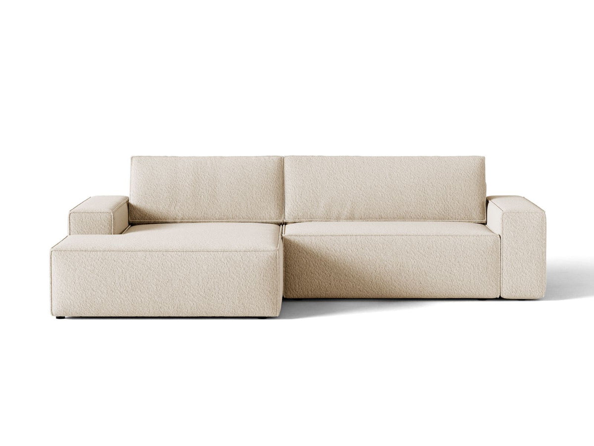 Divano Letto Angolare con Contenitore Jodie, 3 Posti, 151x246x86