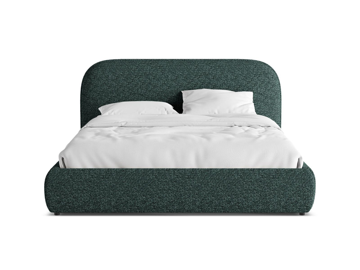 Letto con Testata Murada - Verde Mélange 200x200