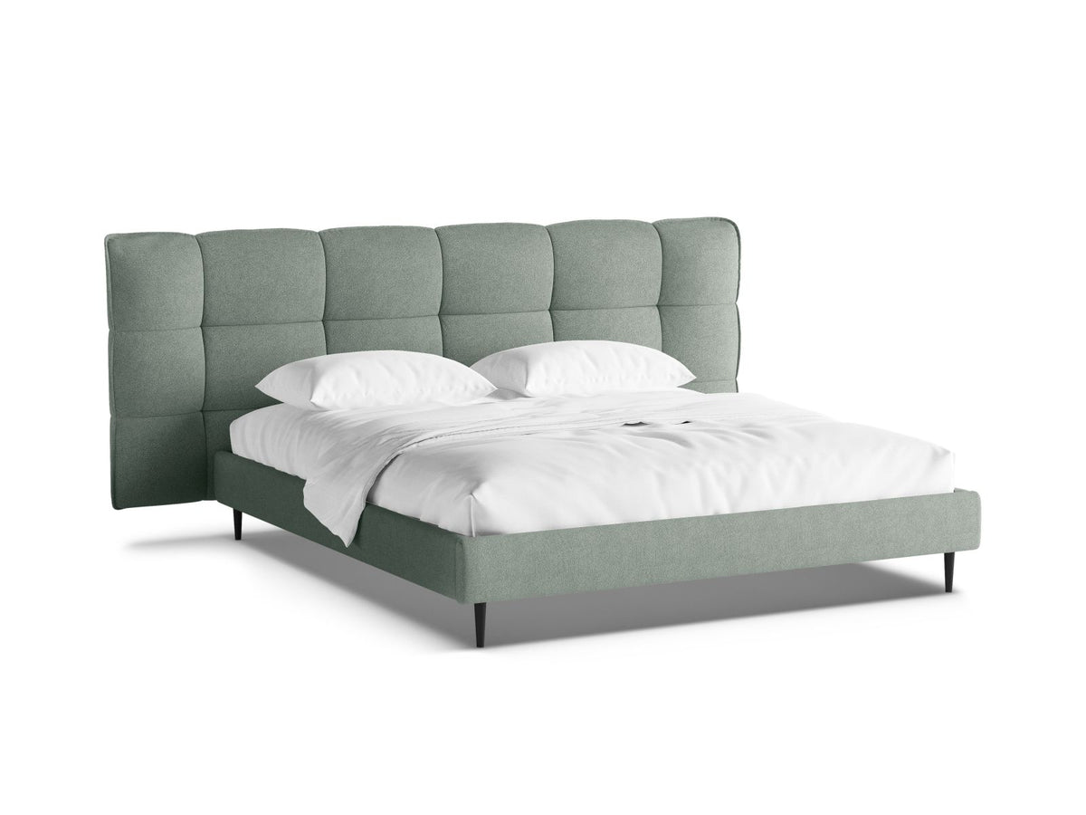 Letto Contenitore con Testata Eric Gambe metallo nero