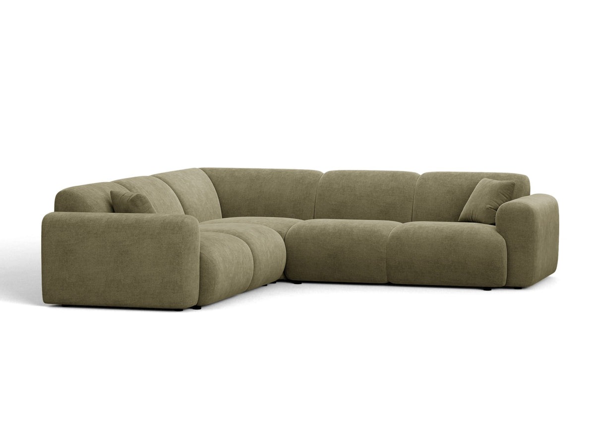 Divano Angolare Simmetrico Molino, 5 Posti, 252x252x72