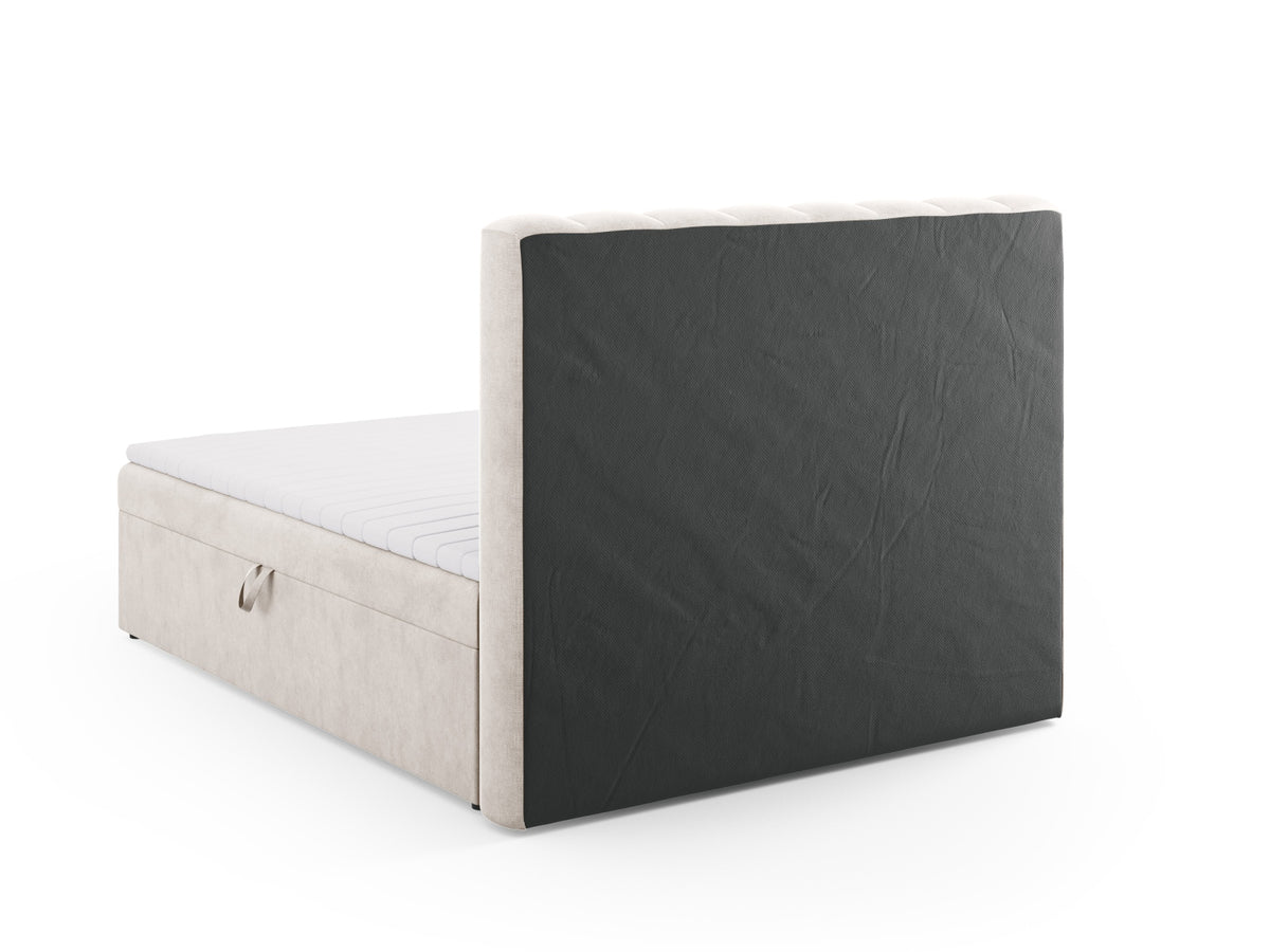 Letto: testiera + molle/materasso + coprimaterasso, "Kelp", 210x160x125