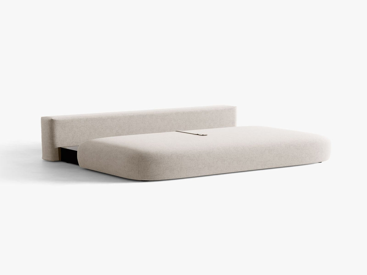 Divano Letto con Contenitore Hena, 3 Posti, 112x205x85