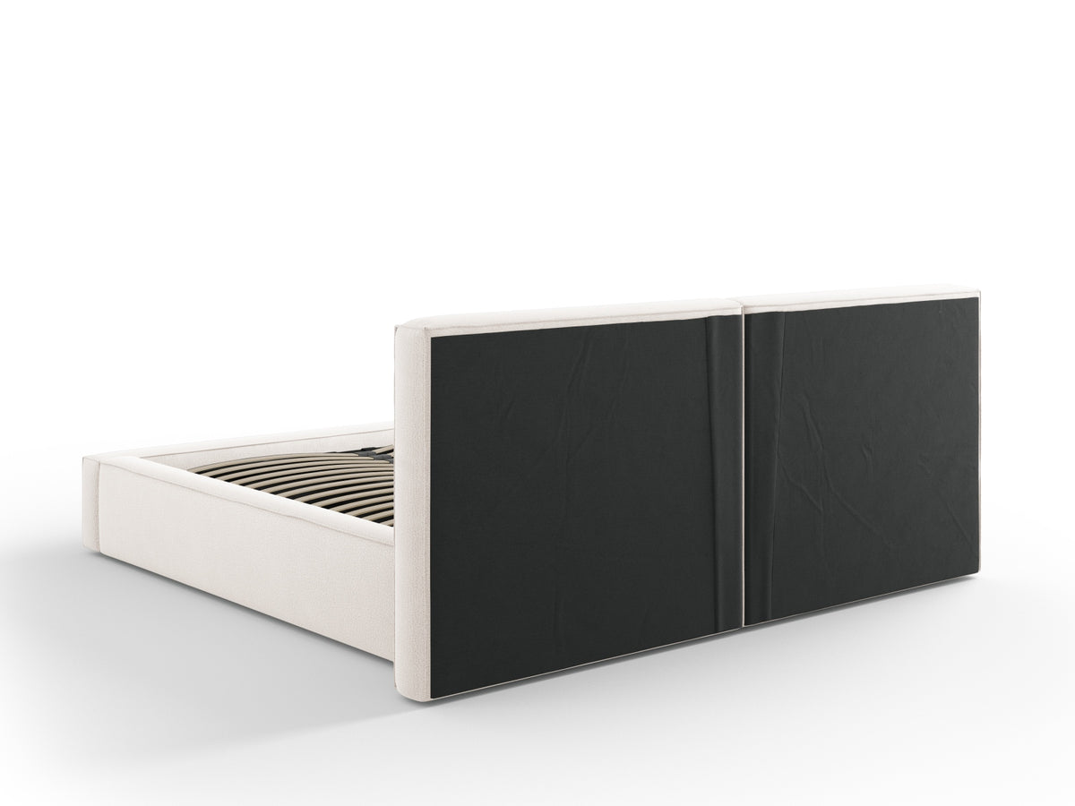Letto contenitore con testiera doppia, "Jodie", 228x234x97,5