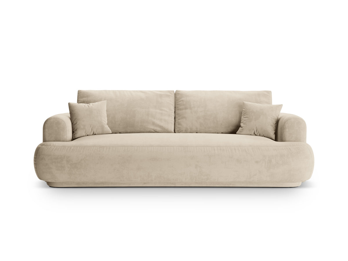 Divano Letto con Contenitore Ella, 3 Posti, 108x253x88