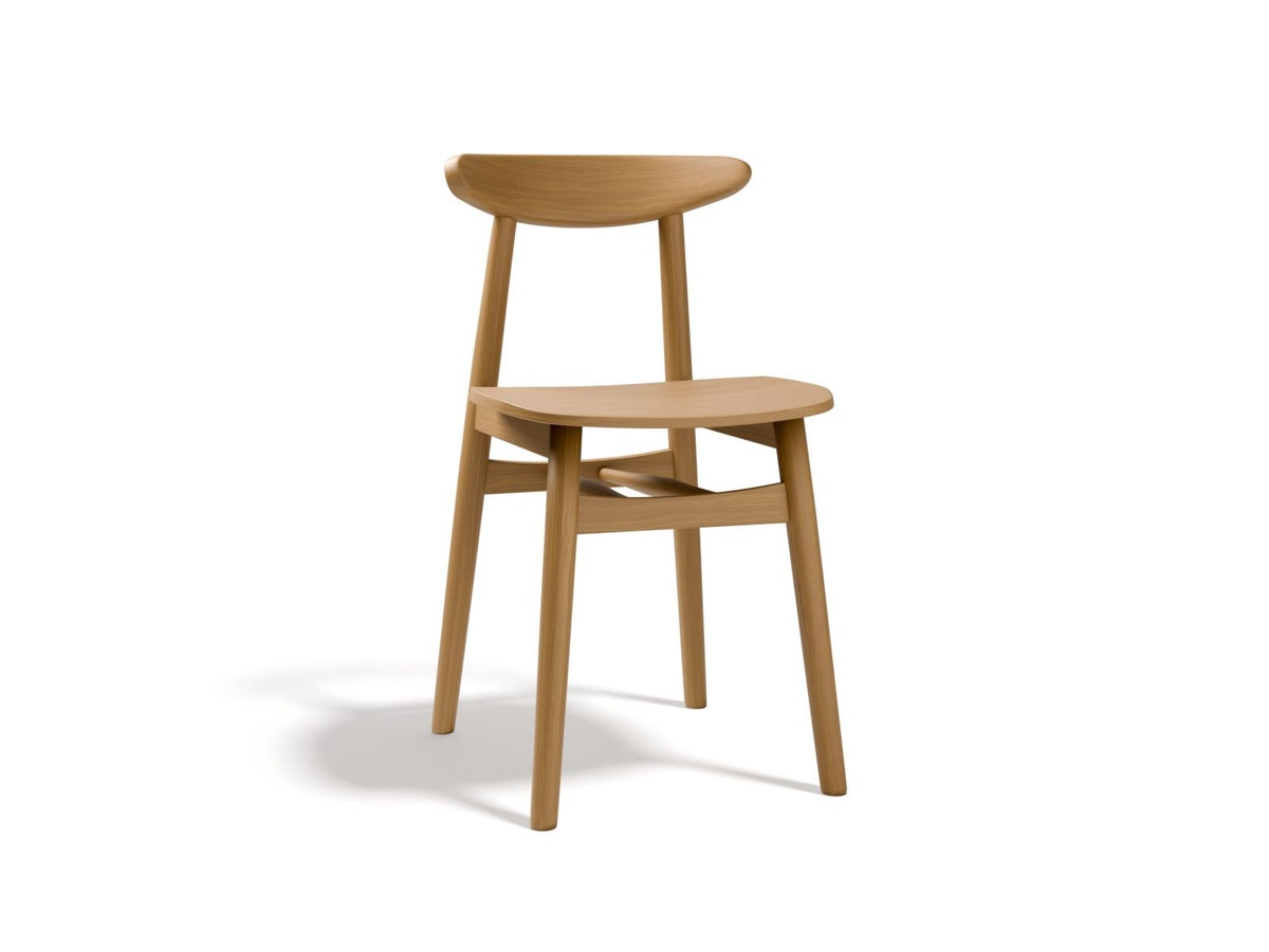 Sedia, "Elie", 1 Posto, 47x42x80 - American Walnut
