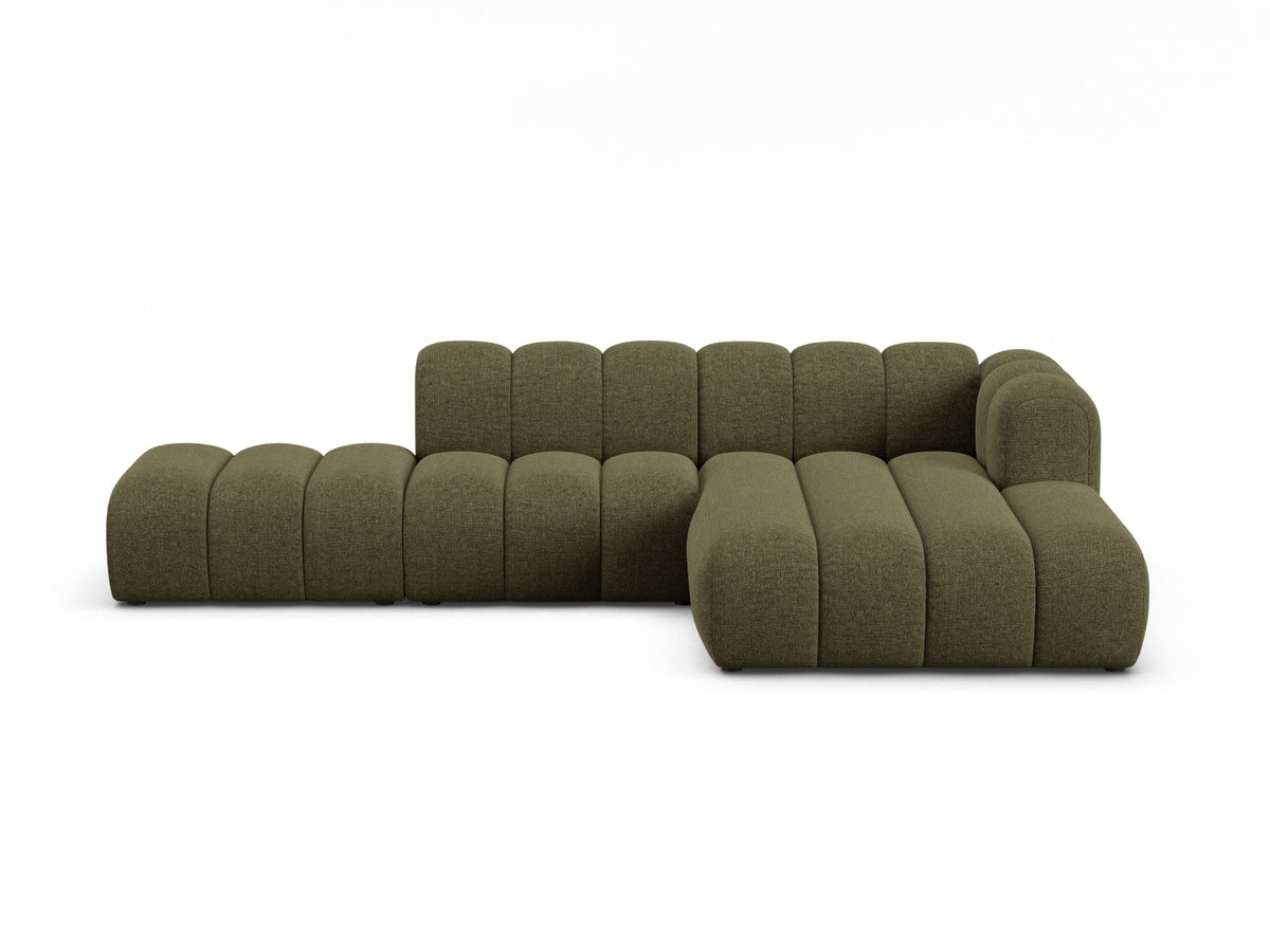 Divano Angolare Componibile Aperto Lupine, 5 Posti, 177x299x70