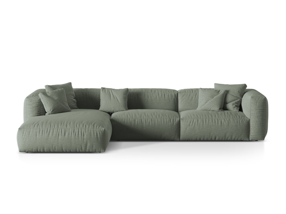 Divano angolare componibile , "Martina", 3 posti, 330x176x75