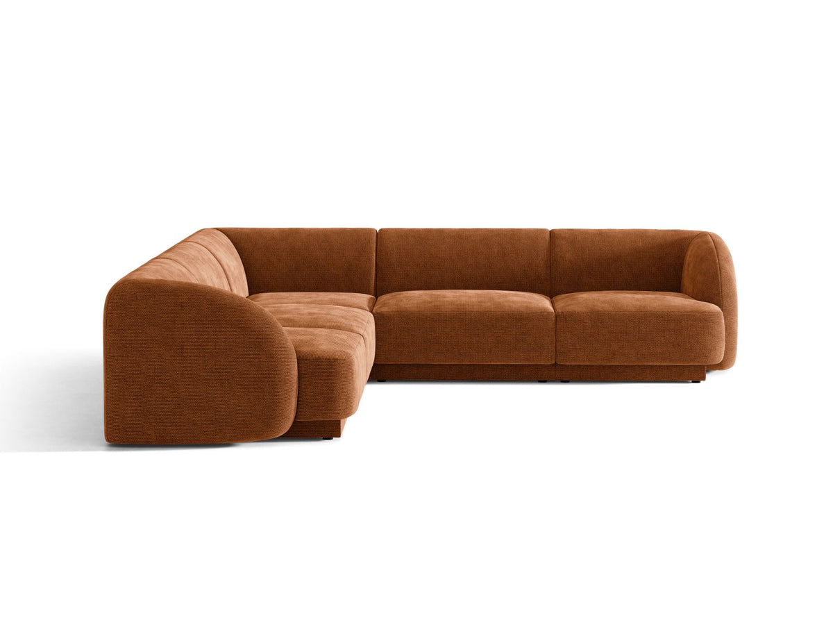 Divano Angolare Simmetrico Miley, 5 Posti, 255x255x70