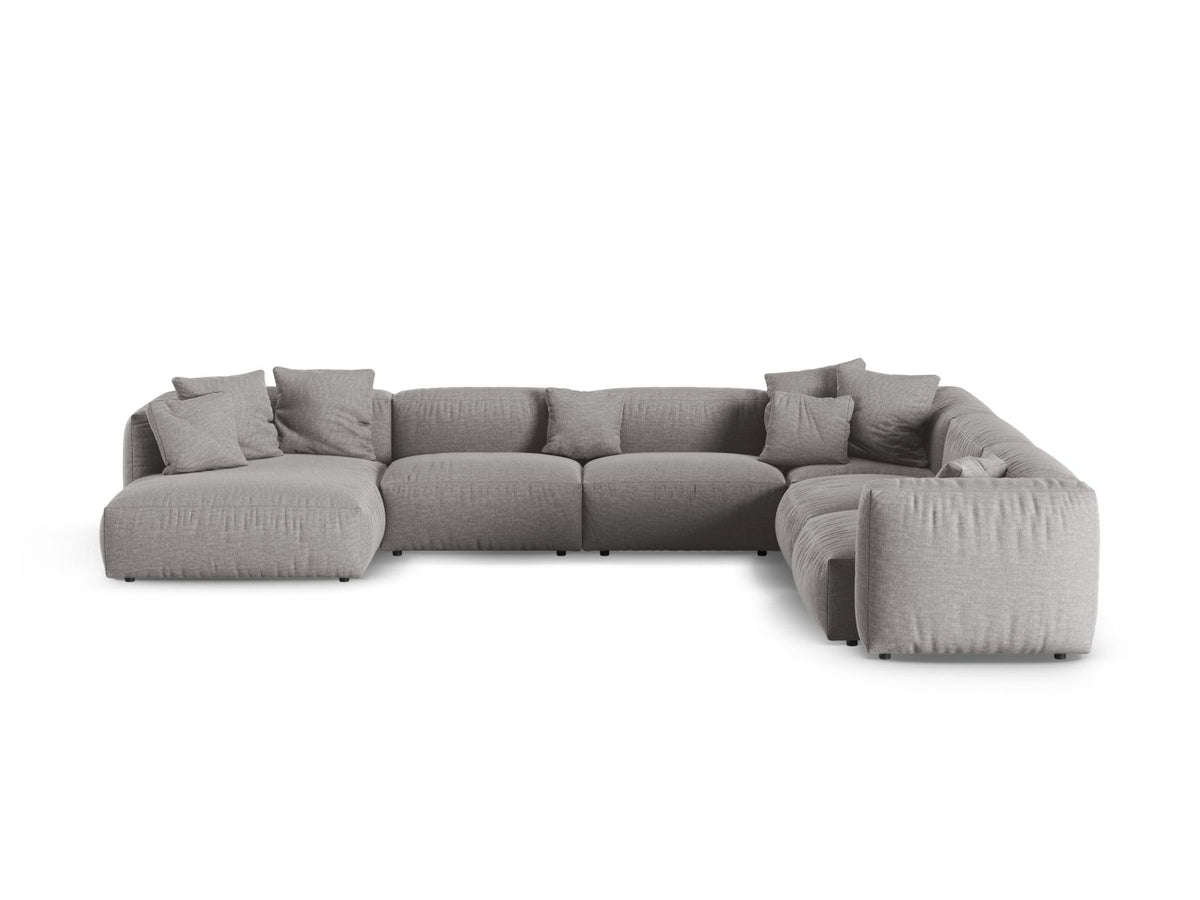 Divano Angolare Componibile XL Martina, 6 Posti, 330x420x75