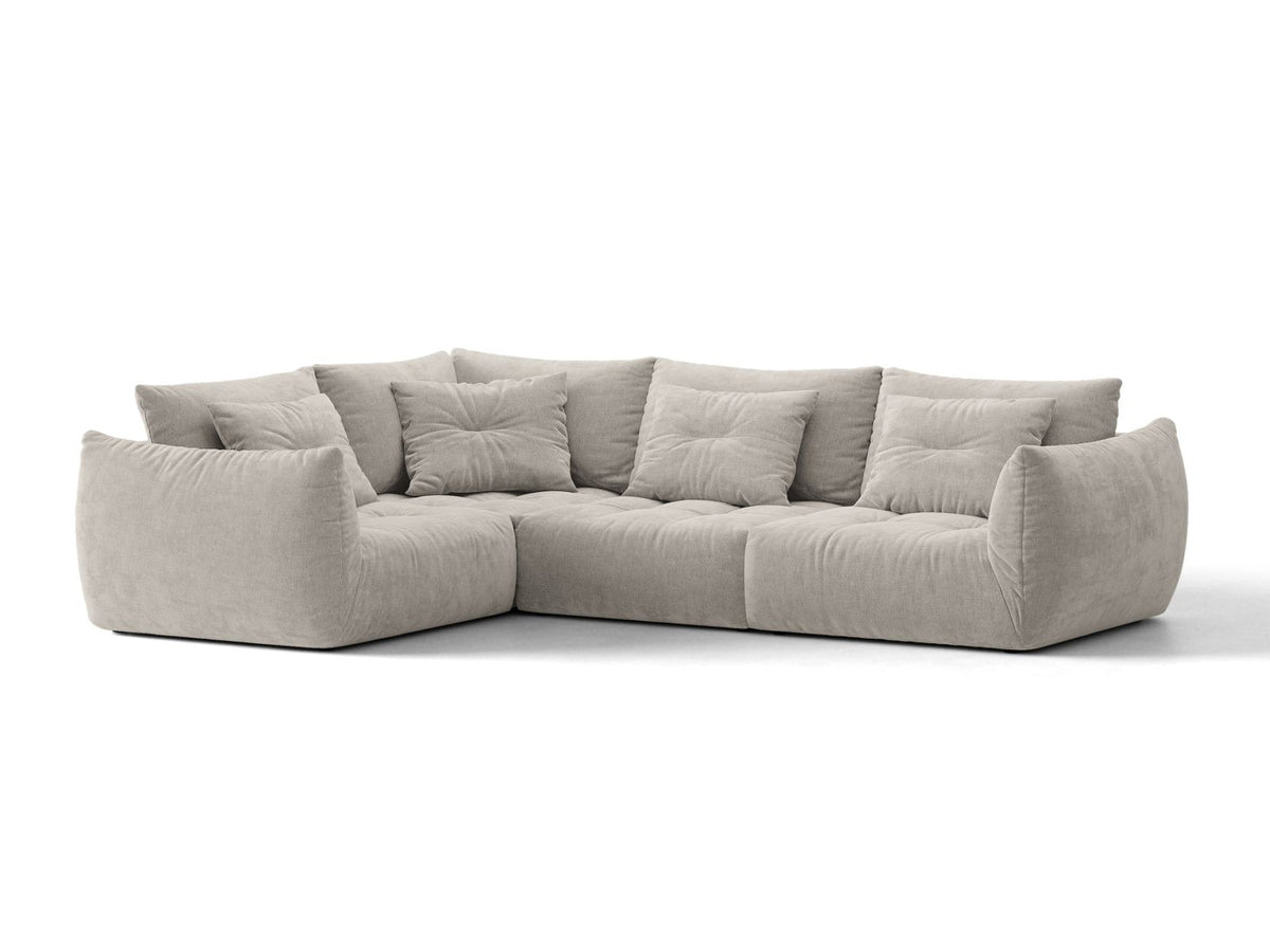 Divano Angolare Componibile Bloom, 3 Posti, 222x316x97