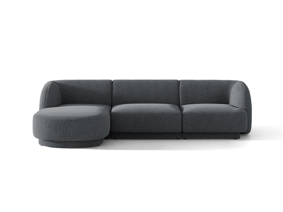 Divano Angolare Miley, 4 Posti, 156x255x70