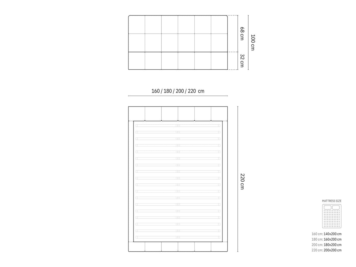 Letto Contenitore con Testata Bellis