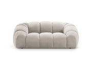 Divano in Velluto, "Diana", 2 Posti, 214x114x72 - Beige