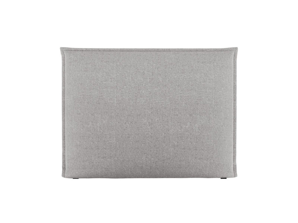 Testiera Monica Alta 120 cm - Grigio Chiaro 160x200