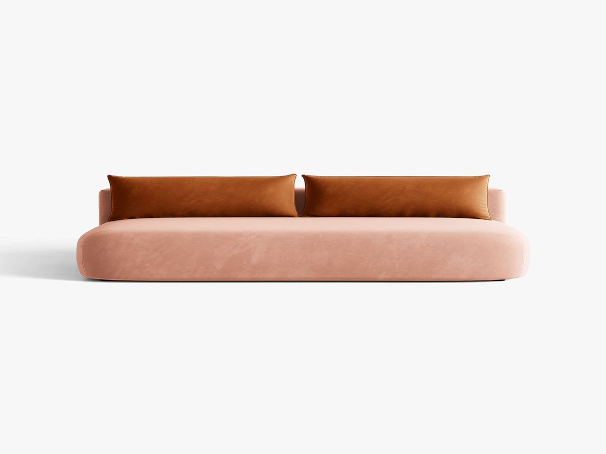 Divano Letto con Contenitore Hena, 3 Posti, 112x205x85