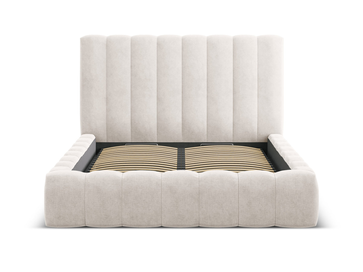 Letto contenitore con testiera, "Kelp", 230x165x125