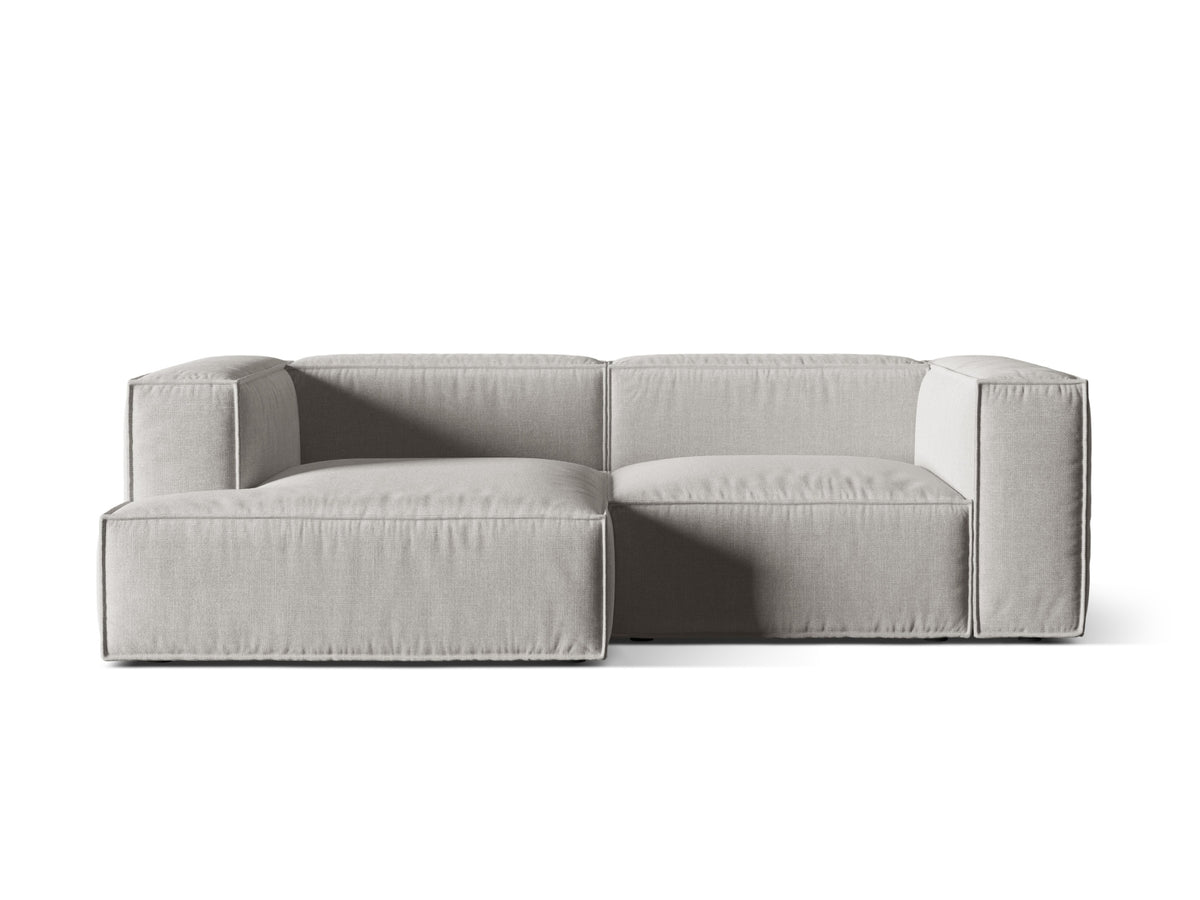 Divano Angolare Componibile Nuria, 3 Posti, 147x252x72