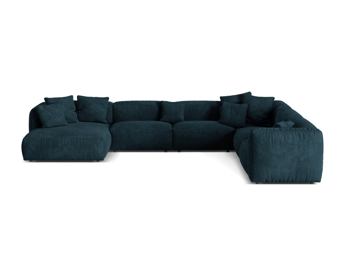 Divano Angolare Componibile XL Martina, 6 Posti, 316x406x75