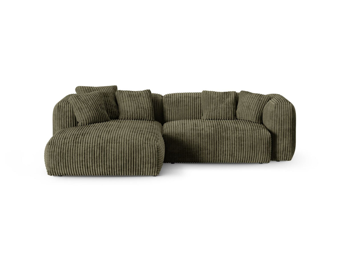 Divano Angolare Componibile XL Martina Seduta Profonda, 2 Posti, 176x280x75