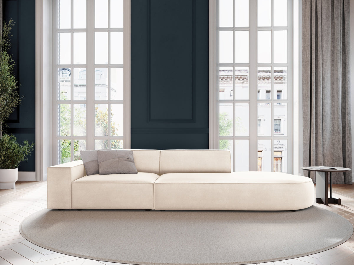 Divano, "Jodie", 3 Posti, 262x102x70, arrotondato