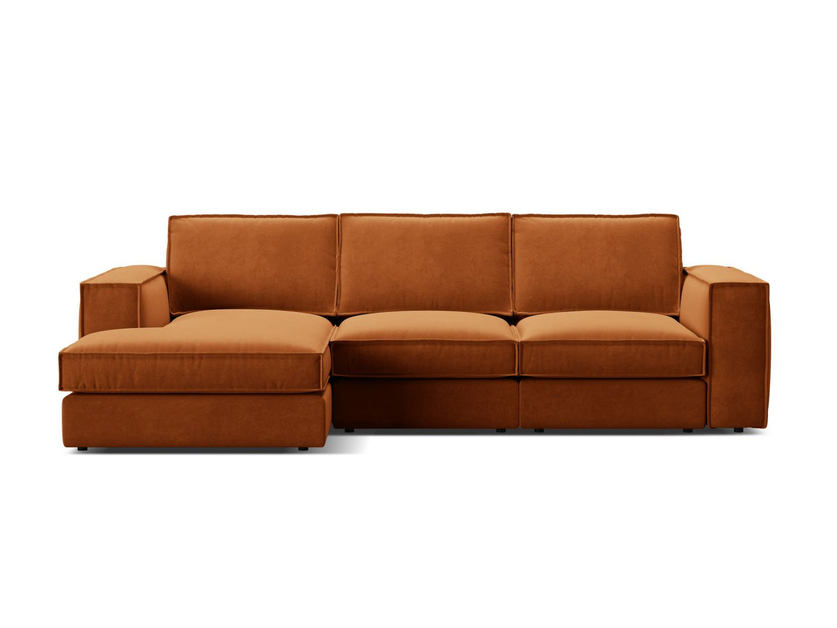 Divano Angolare Componibile Pola, 3 Posti, 158x284x88