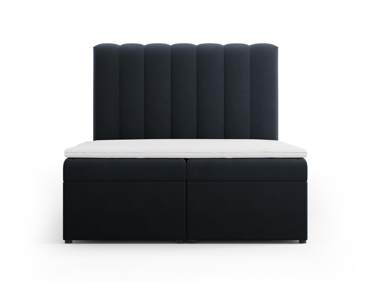 Letto: testiera + molle/materasso + coprimaterasso, "Kelp", 210x140x125