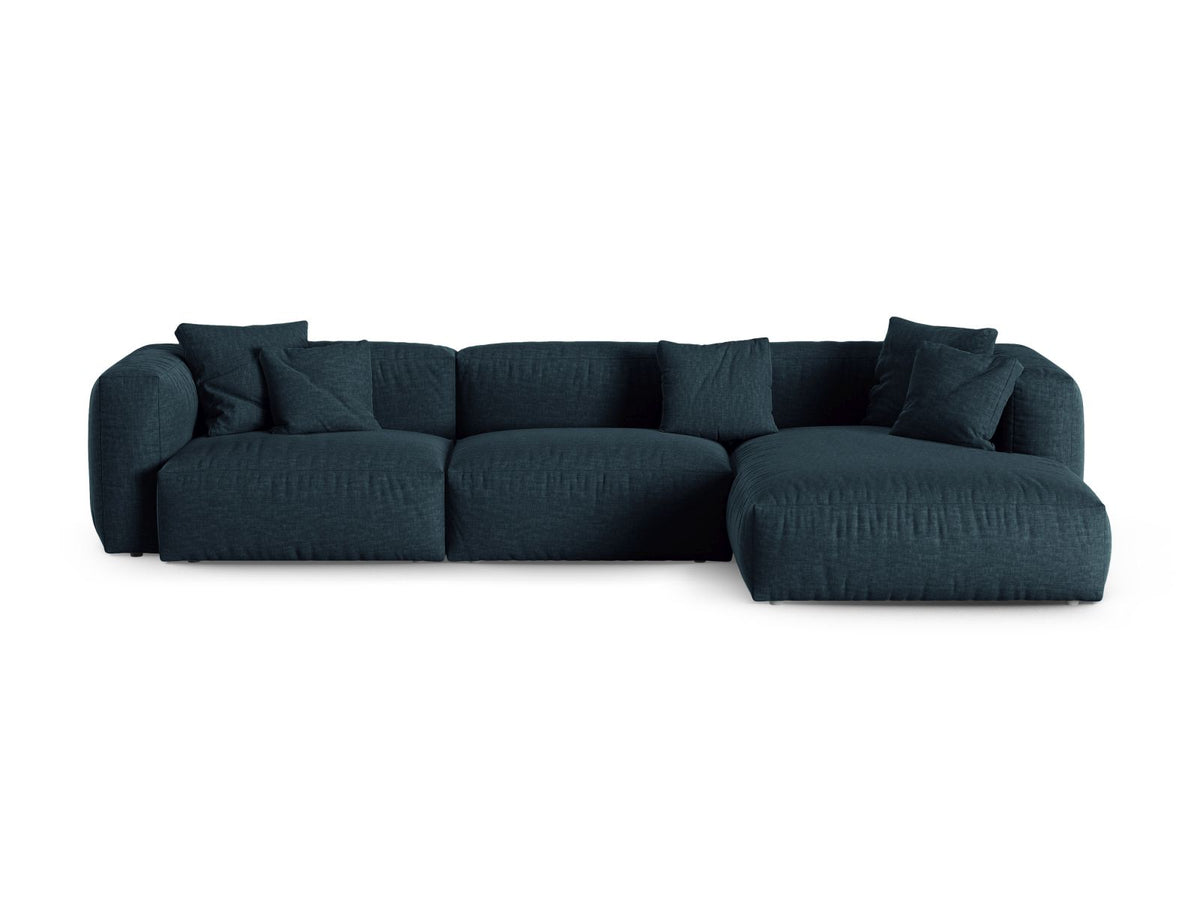 Divano Angolare Componibile XL Martina Seduta Profonda, 3 Posti, 176x330x75