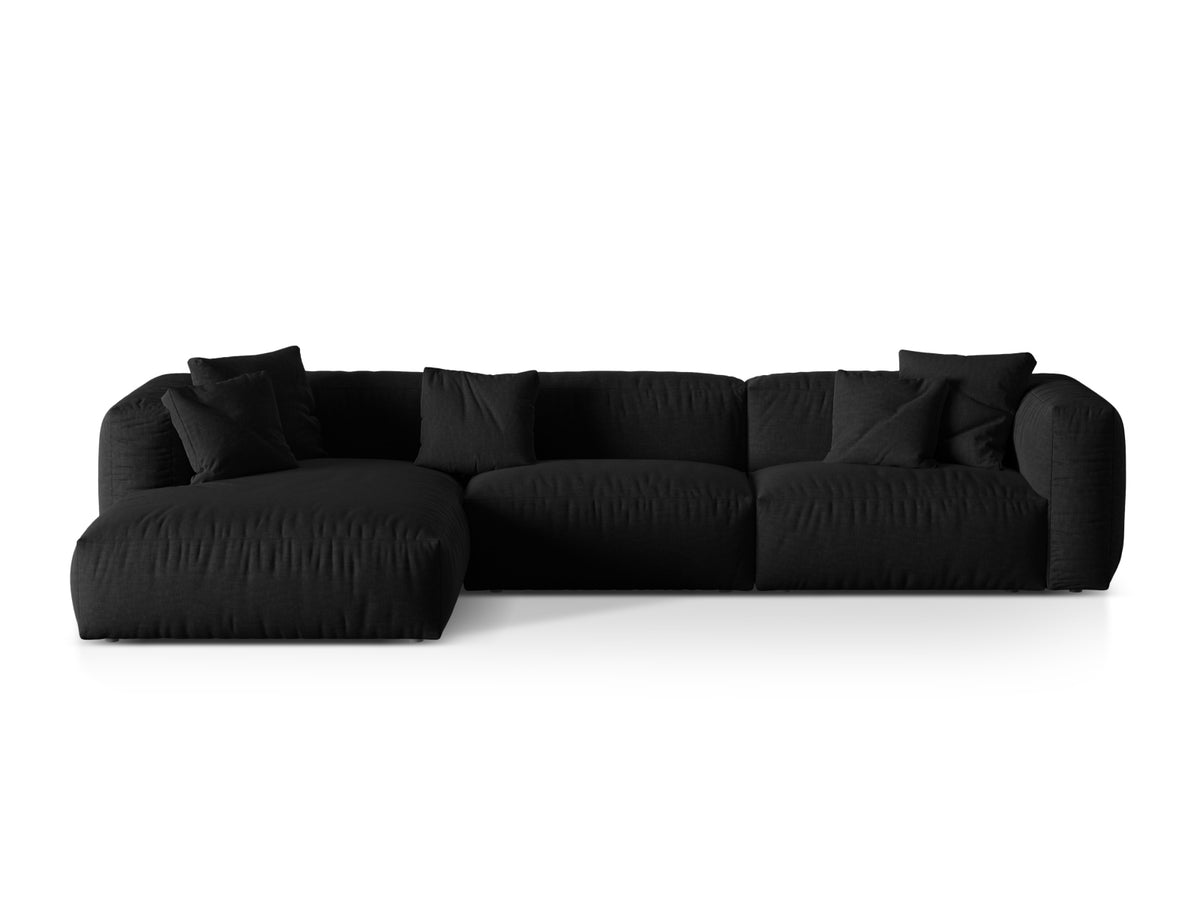 Divano Angolare Componibile XL Martina, 3 Posti, 176x330x75