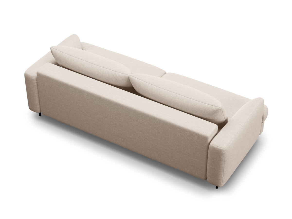 Divano Letto con Contenitore Naomi, 3 Posti, 110x233x95