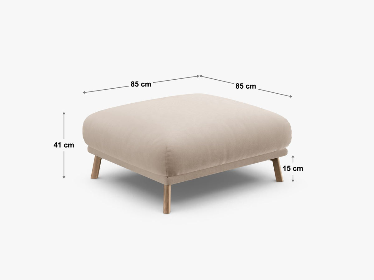 Pouf Naomi, 85x85x41