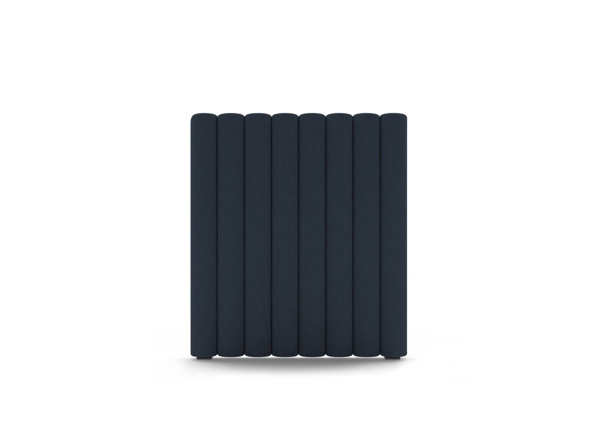 Testata del Letto, "Mistero", 80x13x95 - Blu Royal