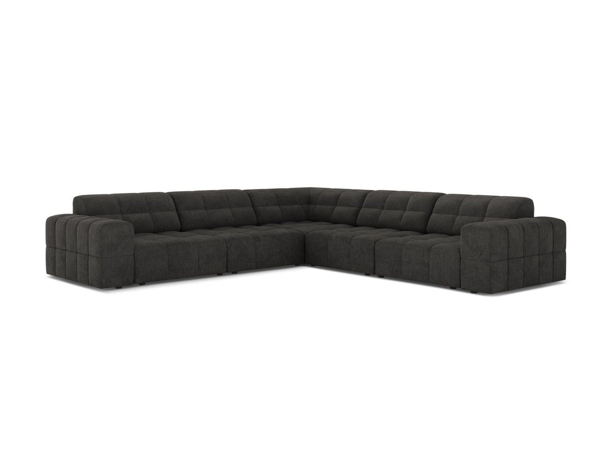 Divano Angolare Simmetrico Jennifer, 7 Posti, 285x285x78