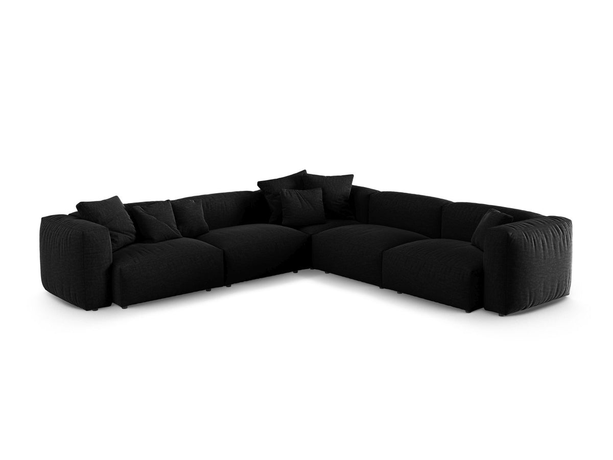 Divano Angolare Simmetrico Componibile XL Martina, 5 Posti, 330x330x75