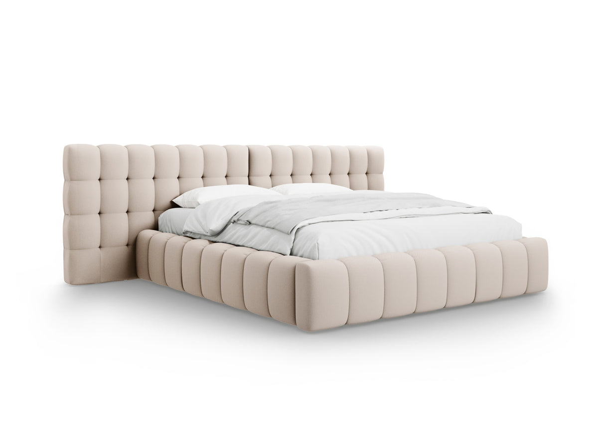 Letto contenitore con testiera doppia, "Mamaia", 230x300x100