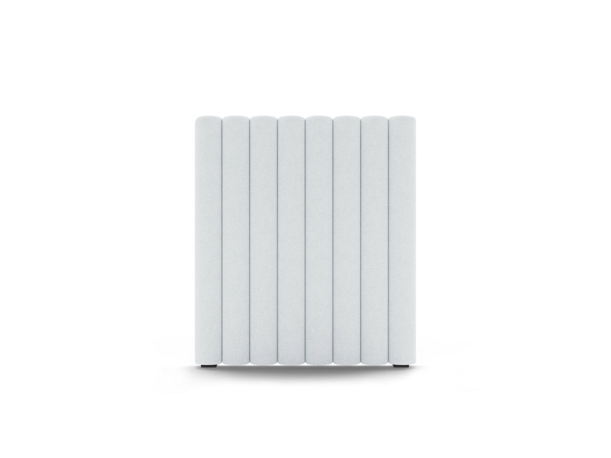 Testata del Letto, "Mistero", 80x13x95 - Grigio Chiaro