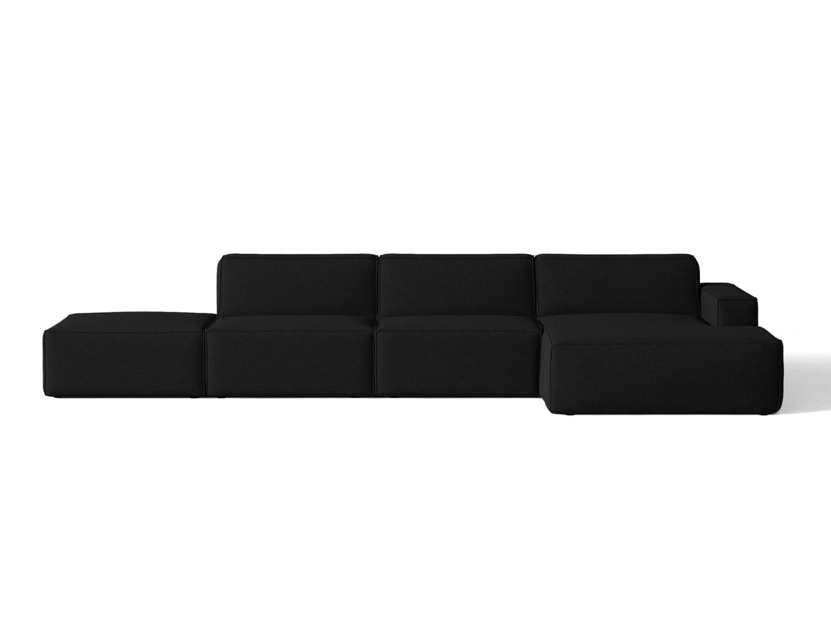 Divano Angolare Componibile Jodie, 5 Posti, 162x341x77