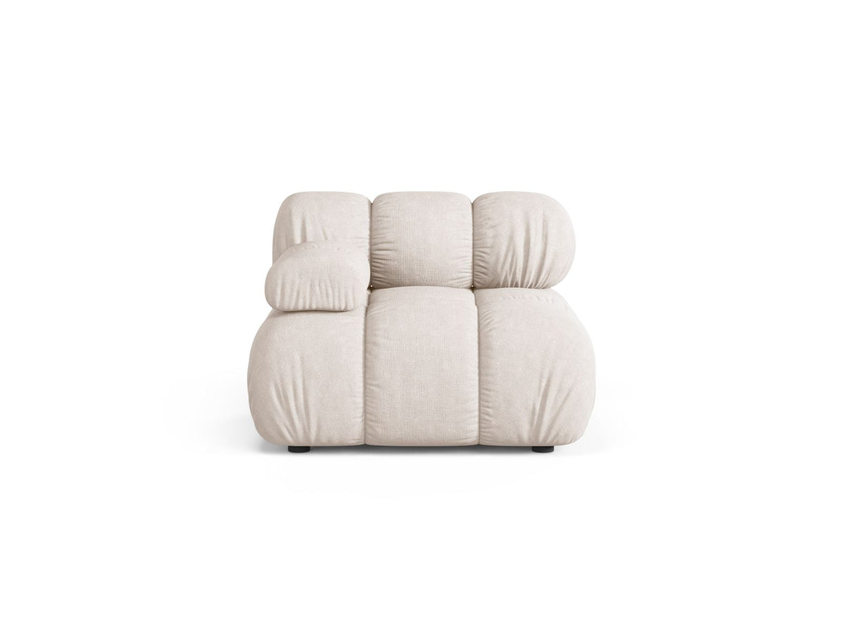 Modulo Sinistro, "Bellis", 1 Posto, 94x94x70 - Beige