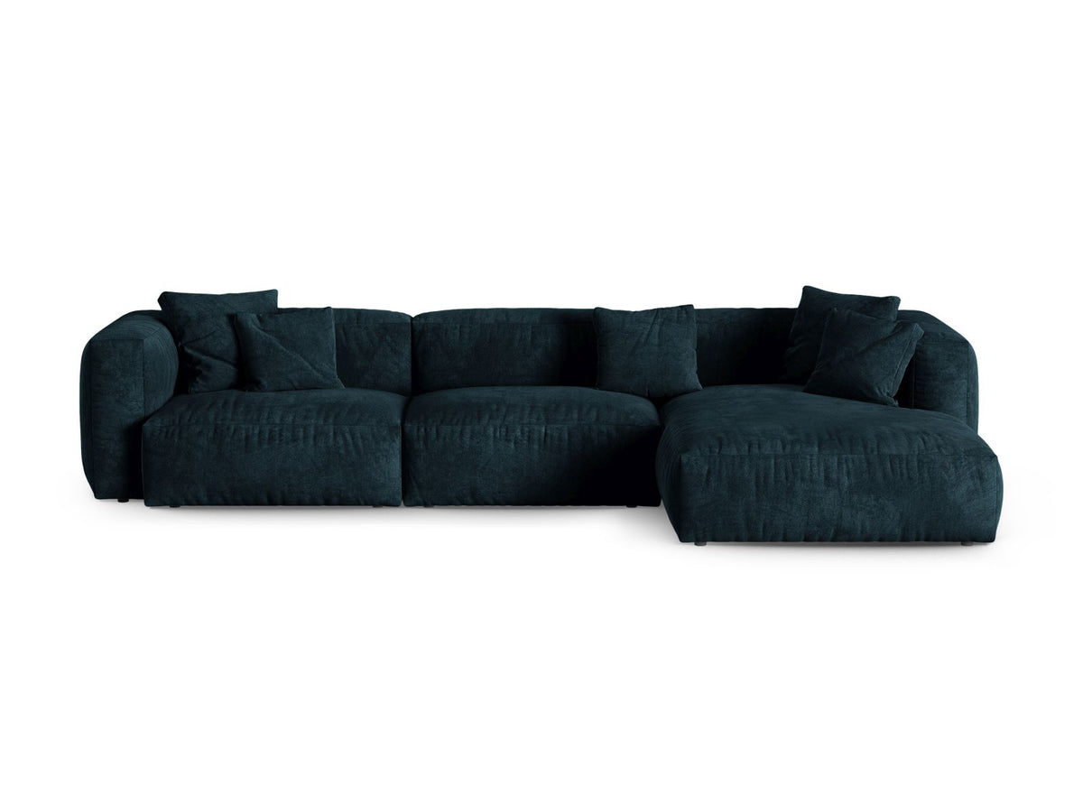 Divano Angolare Componibile XL Martina Seduta Profonda, 3 Posti, 176x330x75