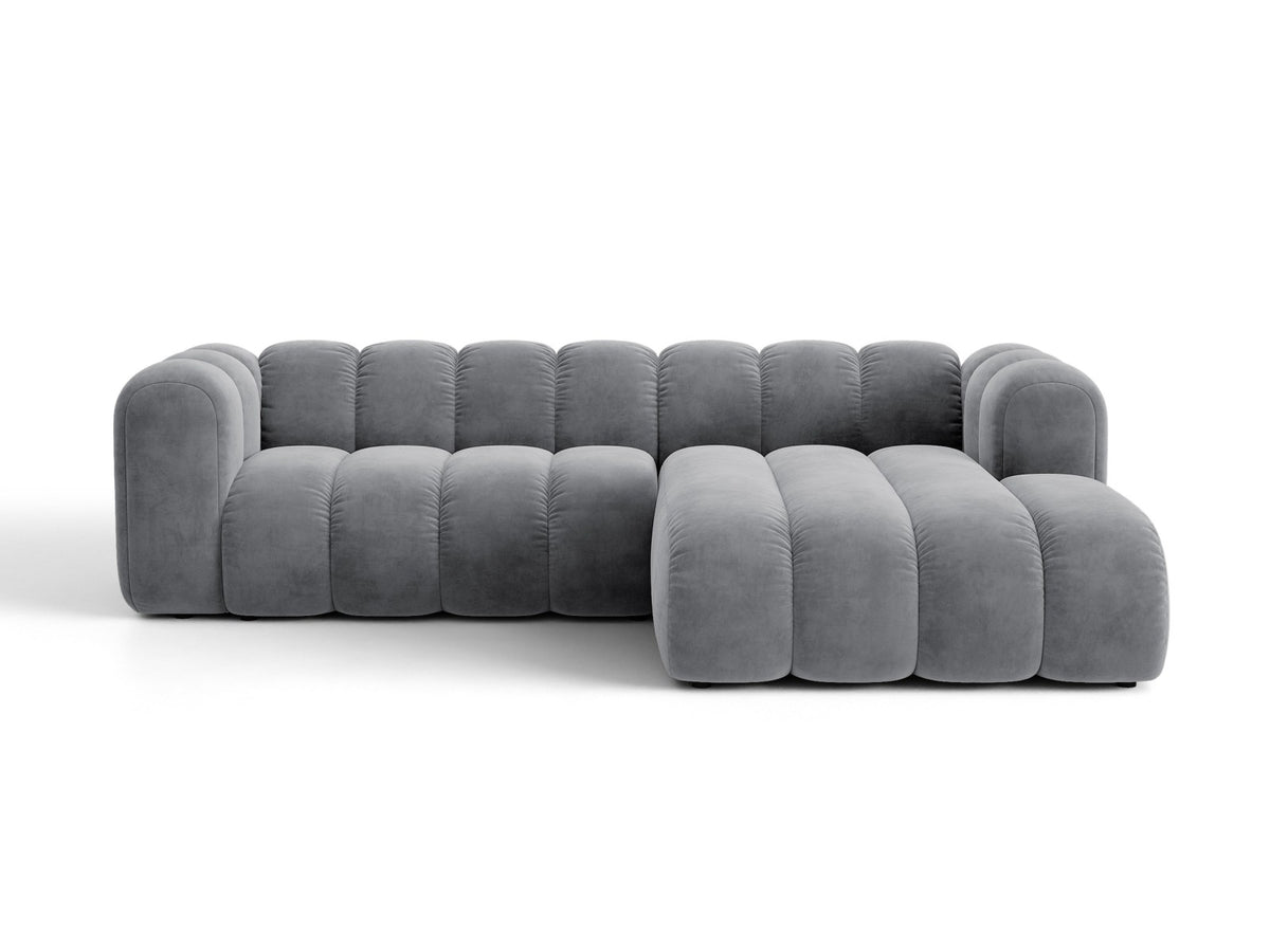 Divano Letto Angolare con Contenitore Lupine, 4 Posti, 177x270x70