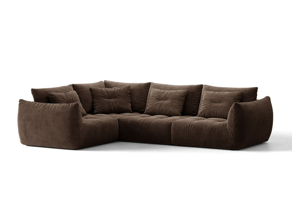 Divano Angolare Componibile Bloom, 3 Posti, 222x316x97