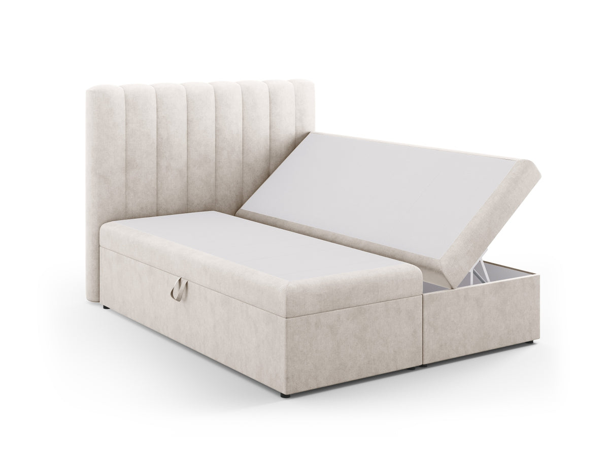 Letto: testiera + molle/materasso + coprimaterasso, "Kelp", 210x160x125