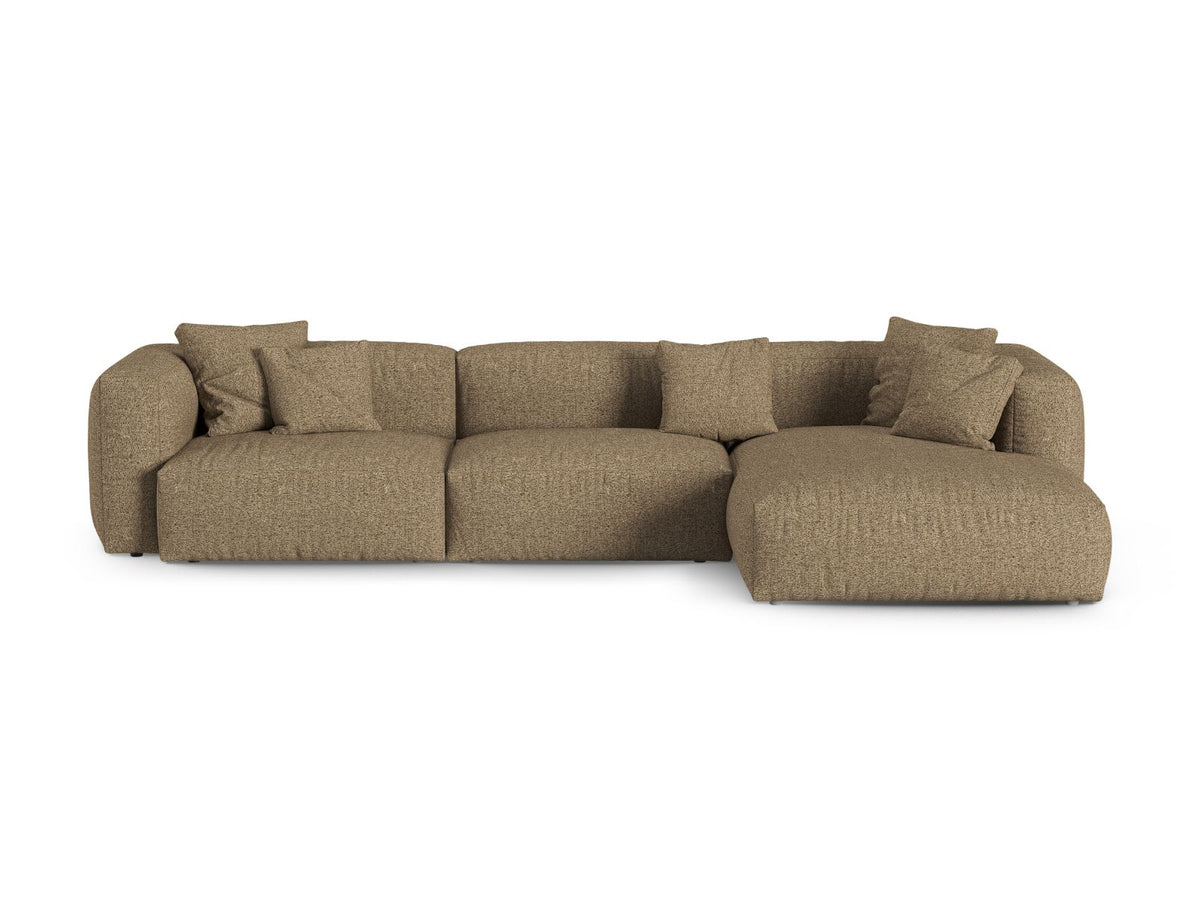 Divano Angolare Componibile XL Martina Seduta Profonda, 3 Posti, 176x330x75